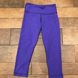Lululemon Wunder Under High Rise Crop